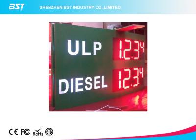 Cina Segno principale all'aperto a 18 pollici Lightbox di prezzi della benzina di alta luminosità in vendita