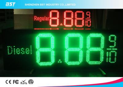 China Het lage Voltage12v Digitale Benzinestation leidde de Vertoning van het Prijsteken, Rood/Groen Te koop