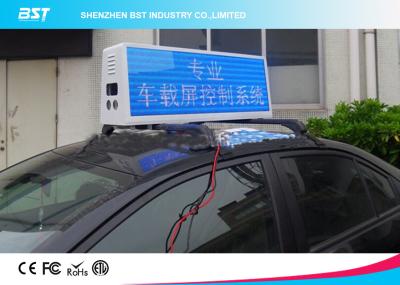 Cina La video cima del taxi di RGB ha condotto l'esposizione che annuncia la scatola leggera con controllo Wifi/di 4g in vendita