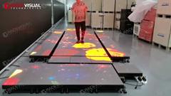 Creative LED Interactive Dance Floor #leddancefloor #leddisplay #interactive