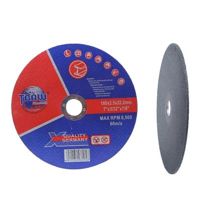 China Metal/Stainless Steel/Price Disco De Corte Cheap Hard Steel 7 Cutting Disc Wheel 180 Inch Metal Cutting Abrasive for sale