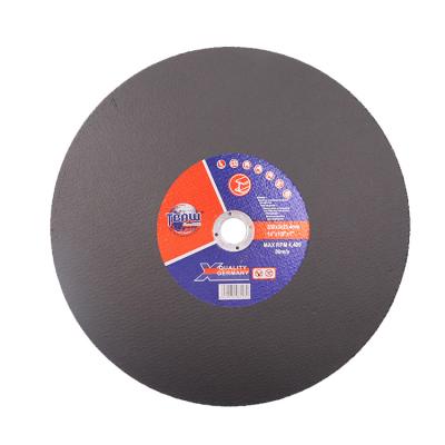 China Metal/Stainless Steel/Big Size Tool Steel Hard Freehand Abrasive Metal Cut Off Wheel 350mm Metal Disc Cutting Wheel for sale