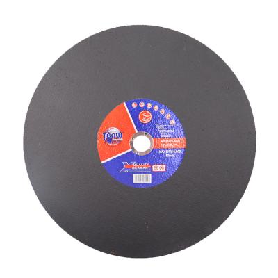 China Metal/Stainless Steel/Aluminum Oxide Metal Cutting Steel Hard Disc 16 Inch 400 Mm Abrasive Cutting Wheel for sale