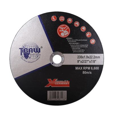 China Stainless Steel Metal Stainless Steel Cut Disc 2mm 9 Inch Abrasive Cut Out Wheels for sale