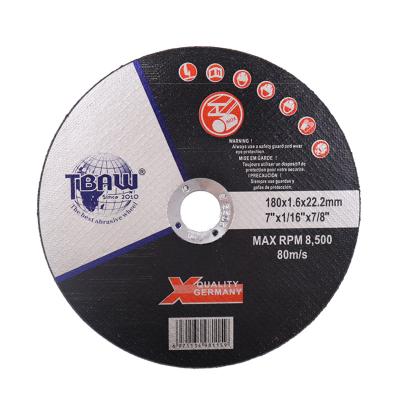 China China Stainless Steel Factory Stainless Steel Cutting Disc 7 Inch Abrasive Cutting Disc 180mm Wheel Thailand for sale