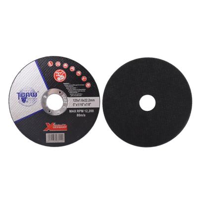 China Metal/Stainless Steel/Disco De Corte Disc Cutter Aluminum Oxide Hard Steel Ultra Thin Abrasive Cutting Wheel 5inch From China Factory for sale