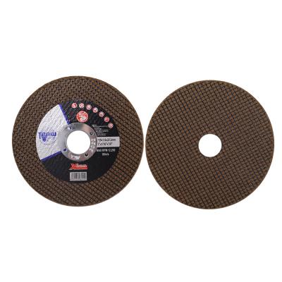 China Metal / Stainless Steel / Glass Size Super Thin 5 Inch 125mm China Standard Hard Steel Abrasive Grinding Wheel For Glass Edge for sale