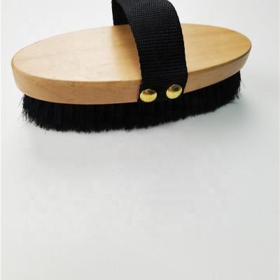 China High Quality Durable Wooden Brush Horse Hair Brush for sale