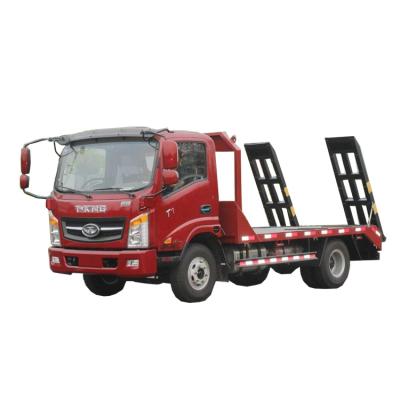 China small heavy flatbed truck 6 wheel low flatbed truck 4x2 flatbed truck on promotion 5995x2500x2550mm for sale