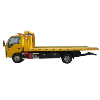 China LHD 4X2 Tow Truck Rotator 5t Tow Truck Wrecker Left Hand Drive for sale