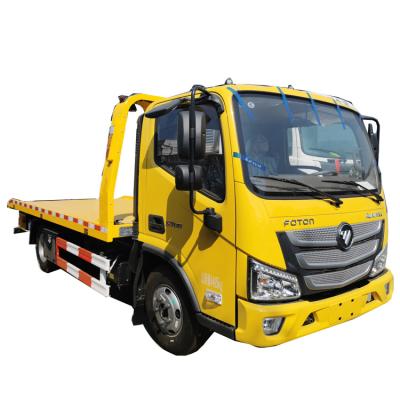 China brand new china foton flatbed wrecker tow truck for sale 3000-4000KGS for sale