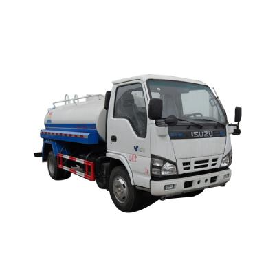 China energy & Mining Water Tank Truck Isuzu 4*2 Small Water Bowser Sprinkler Tank Truck for sale