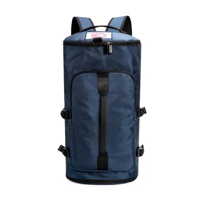 China Custom Multifunctional Jean Sports Backpack Fashion Large Capacity Basketball Bag for sale