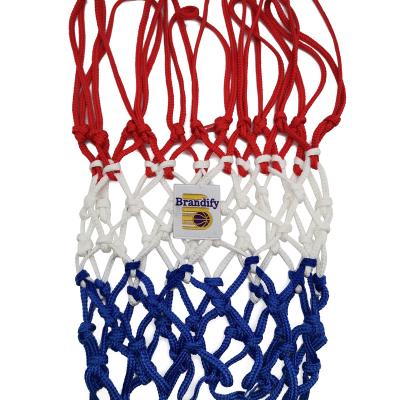 China Wholesale Nylon Factory Basketball Net Used As Outdoor And Indoor Nylon Basketball Net Custom for sale