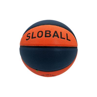 China Custom Logo Composite Leather Basketball For Size 7/6/5/3/1 High Quality Indoor Competition Indoor Competition for sale