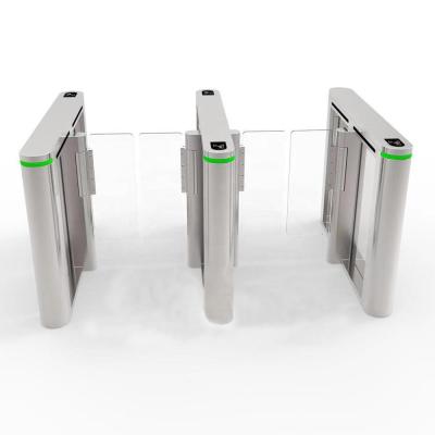 China 304 or 316 Stainless Steel Turnstile Access Control Fingerprint Systems Security Biometric Swing Turnstile Gate for sale