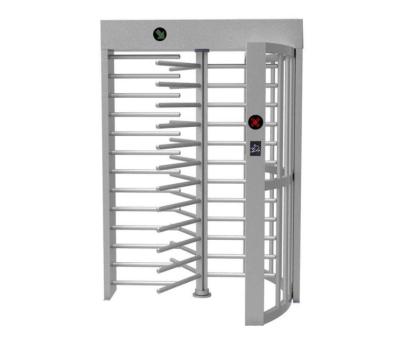 China 304 stainless steel /202 full height 304SS turnstile gate with pedestrian control system, automatic gym turnstile gates for sale