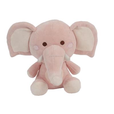 China Gifts Customized Polyester PP Cotton Wild Animals Soft Elephant Toys / Plush Stuffed Toys For Children for sale