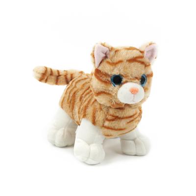 China Toys / Gifts Low Price Sale Over 3 Voice Old Child Yellow Cat Animal Plush For Stuffed Toys for sale