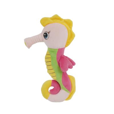 China Custom Stuffed Seahorse Pillow Stuffed Cushion Cute Stuffed Sea Animal Toy Stuffed Seahorse Animals Toys/Gifts for sale