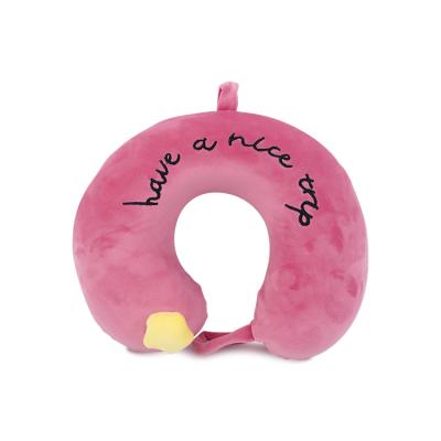 China Hot Selling Toys/Gifts Travel Plush U Soft Memory Foam Neck Pillow Cushion for sale