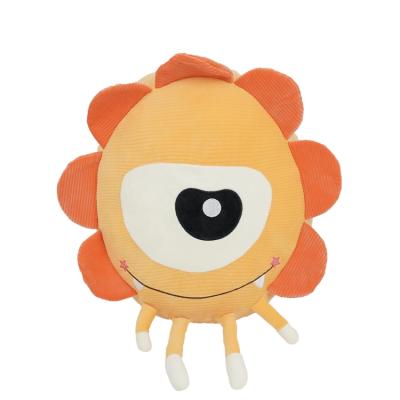 China Whole Sale Toys/Gifts Monster Plush Toy Software Sun Pillow Doll Cushion Gift For Children for sale