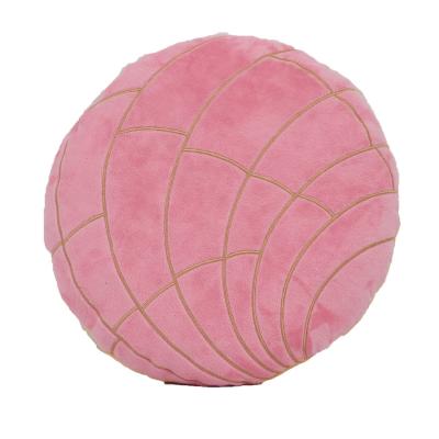 China Customized Toys/Gifts High Quality Round Shape Polyester PP Cotton 100% Plush Cushion Stuffed Pillow Toy for sale