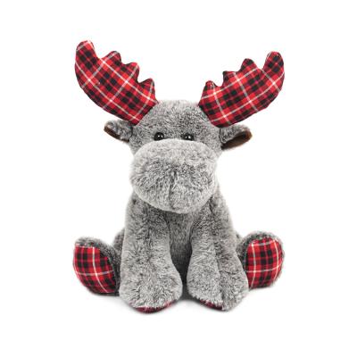 China Christmas Holiday Toys / Decorative Gifts Christmas Moose Plush Stuffed Toy For Festival Occasion Gift for sale