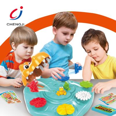 China Latest Toys China Children Table Game Board Game , Crocodile Eating Frog Interactive Game CJ-1522968 for sale