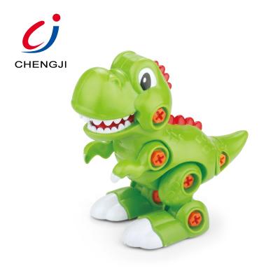 China Hot selling kids plastic educational funny set diy animal dinosaur game CJ-1285927 for sale