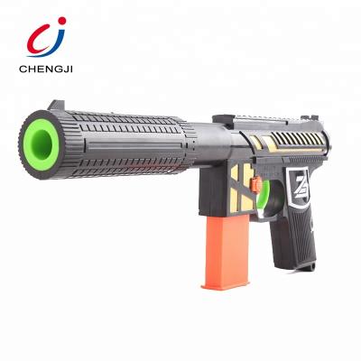 China Bullet Gun Boy Wholesale Bullet Game Plastic Air Toy Shooting Soft Gun For Kids for sale