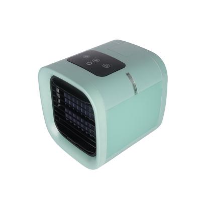 China LED Night Lights 3-in-1 Mini Portable Space Room Air Cooler 12v Personal Solar Small DC Air Cooler Fan For Air Conditioning Appliances, Home for sale