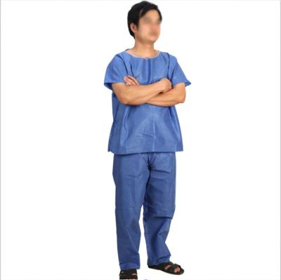 China Hospital/Clinic/Dental Doctors Lab/Public Place Scrubs Medical Uniforms Disposable Hospital Suppliers Clinic Uniform Scrub Suits for sale