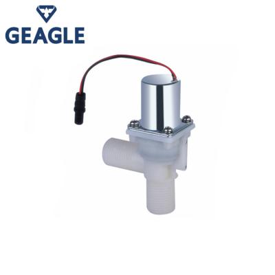 China General Geagle Plastic Automatic Flush Solenoid Valve , Solenoid Valves For Water for sale