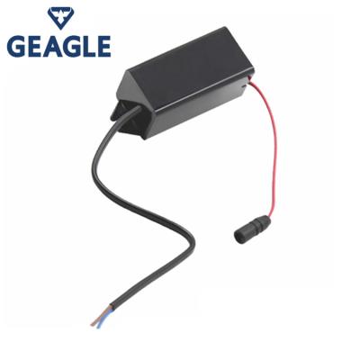 China Auto Sanitary Ware ABS Shell Black Color 6v Output Power Adapter for sale