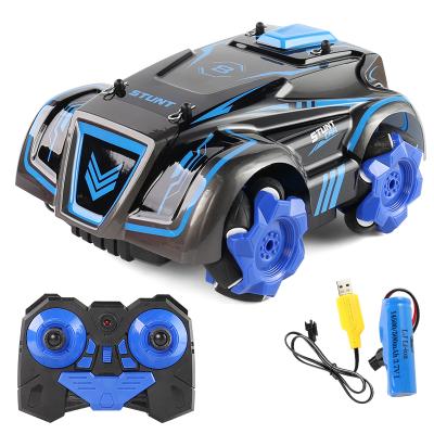 China RC Hobby 2.4G Drift Car Remote Control Toy With Body Radio Control Glowing Racing Stunt Climbing Car for sale