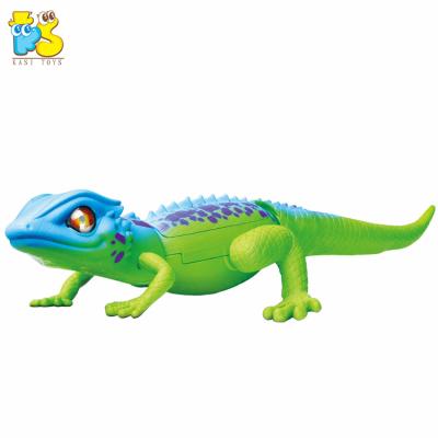 China Infrared control; Simulation New Product Radio Control RC Toy Infrared Walking LED Lizard Lights Wagging Tail Electric Insect Kids Pet Battery Toys for sale