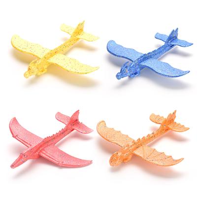 China Fuuny Children's DIY Hand Glider Airplane Toy Game EPP Foam Flying Toy Outdoor Launch Plane for sale