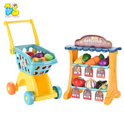 China Role Pretend Goods Selling Playhouse Market Shop Set Toy Children Supermarket Stall Shopping Toy Role Pretend Goods Selling Playhouse Market Shop Set Toy for sale