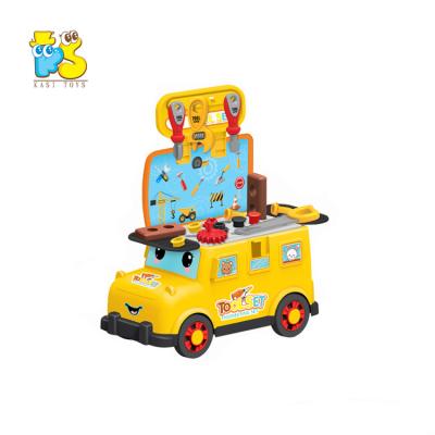 China Play Family Toys Children Pretend Play Tool Toy City Engineering Car Set Role Play Construction Tool Toy for sale