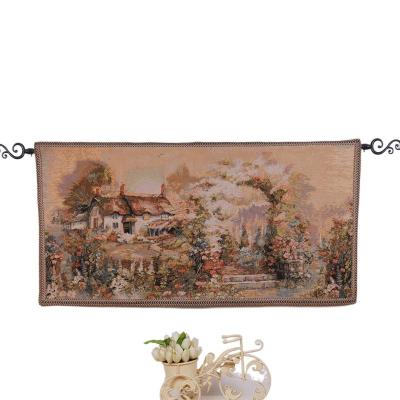 China High Quality Custom Tapestry CLASSIC Embroidery Woven Wall Tapestry Tapestry for sale