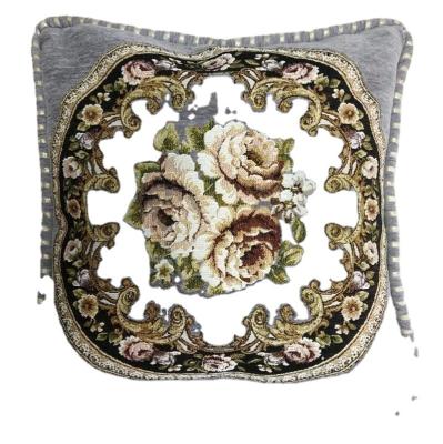 China China PORTABLE Handmade Chenille Pillow Case and Fancy Cushion Cover for sale