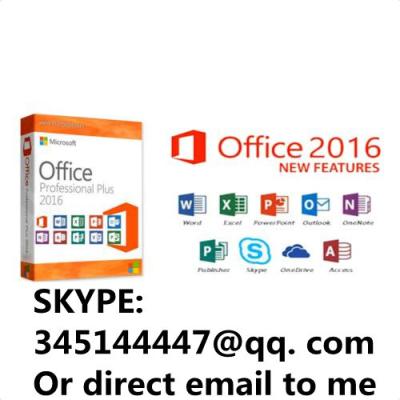 China Genuine Microsoft Office 2016 Professional Plus Product Key Full Version (OEM) for sale