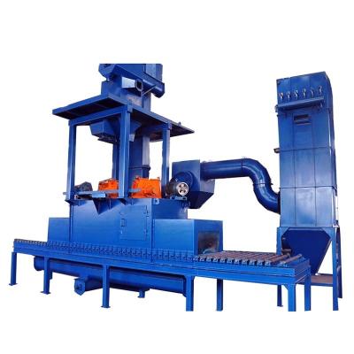 China Steel Plates Industry Blast Equipment Roller Conveyor Shot Blasting Cleaning Machine for sale