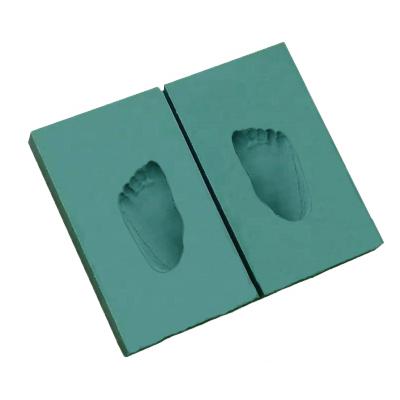 China Phenolic resin monthly sales 5000boxes Sturdy fluffy-soft kids foot printing foam boxes orthotic foot printing foam box for sale