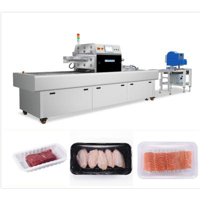 China Automatic Horizontal Sealing Machine Oxygen Nitrogen Carbon Dioxide Lock Fresh for sale