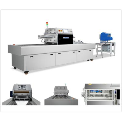 China Restaurant Food Horizontal Sealing Machine Modified Atmosphere 3.2kw Power for sale