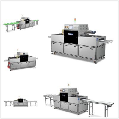 China Automatic Horizontal Sealing Machine Meat Fish Vacuum Map 600kg Weight for sale