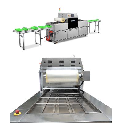 China Nutritious Ready Meal Packaging Machine Modified Atmosphere Vacuum Tray Sealer for sale