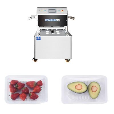 China Fresh Food MAP Packaging Machine Automatic Vacuum Packing Machine Chain Drive for sale